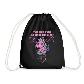 Bisexual Transgender Pride Day LGBT - Drawstring Bag - black - Front