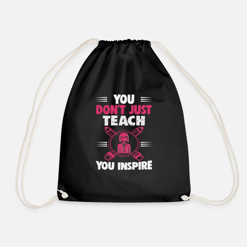 Bester Lehrer Rente Geschenkidee Schüler - Turnbeutel - Schwarz