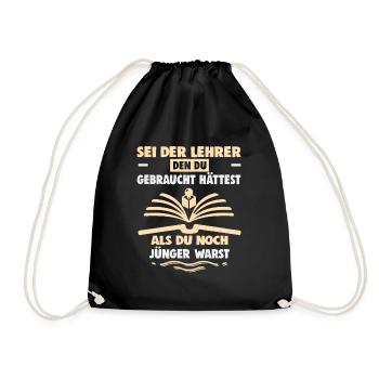 Meilleure idée de cadeau de pension pour les enseignants Étudiant - Sac de sport léger - noir - Devant