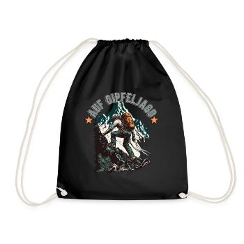Conception de randonneurs pour les alpinistes et les grimpeurs - Sac de sport léger - noir - Devant