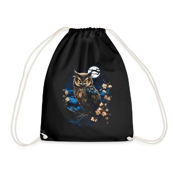 Majesty Fantasy Artwork Japan Art - Drawstring Bag - black - Front