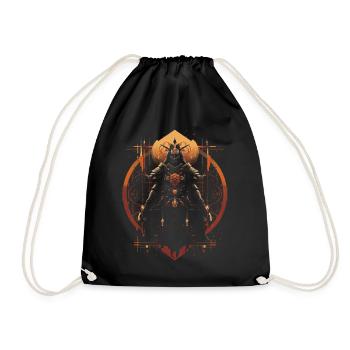 Œuvres d’art japonaises - Sac de sport léger - noir - Devant