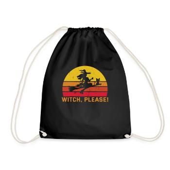 Magical Dark Art Occult Witches Designs - Drawstring Bag - black - Front