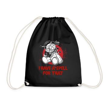 Magical Dark Art Occult Witch Designs - Drawstring Bag - black - Front