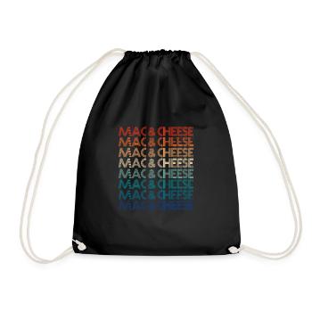 Gâteau au fromage Cheesecake Cadeau alimentaire - Sac de sport léger - noir - Devant