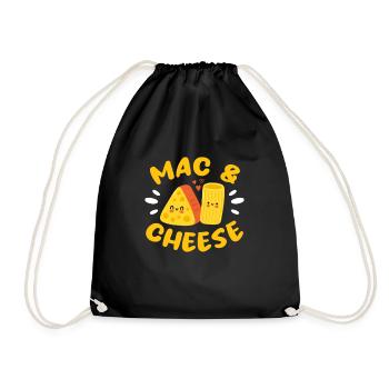 Gâteau au fromage Cheesecake Cadeau alimentaire - Sac de sport léger - noir - Devant