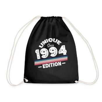 Unique depuis 1994 Edition Anniversaire Millésime 1994 - Sac de sport léger - noir - Devant