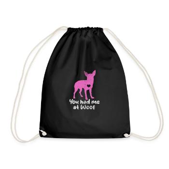 Chihuahua - Sac de sport léger - noir - Devant