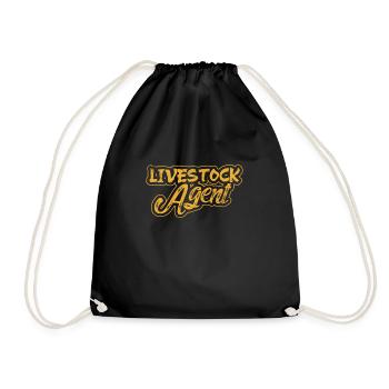 Cow-boy - Sac de sport léger - noir - Devant