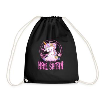 Death Metal Music Festival Gift - Drawstring Bag - black - Front