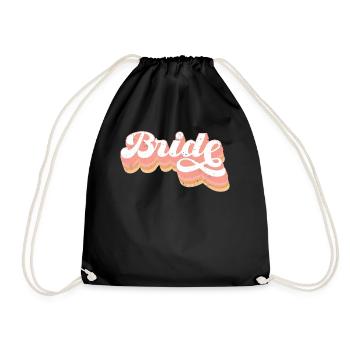 Vieille fille - Sac de sport léger - noir - Devant