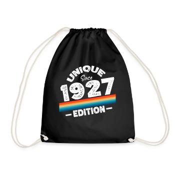 Unique depuis 1927 Edition Anniversaire Millésime 1927 - Sac de sport léger - noir - Devant