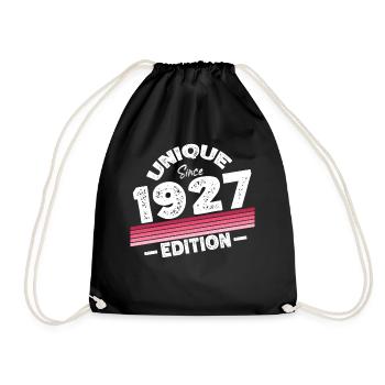 Unique depuis 1927 Edition Anniversaire Millésime 1927 - Sac de sport léger - noir - Devant