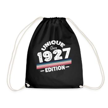 Unique depuis 1927 Edition Anniversaire Millésime 1927 - Sac de sport léger - noir - Devant