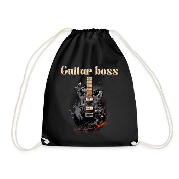 Guitar Gang Citation Drôle Professeur De Guitare - Sac de sport léger - noir - Devant