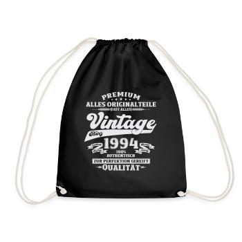 30ème Anniversaire Homme Mars Vintage 1994 - Sac de sport léger - noir - Devant
