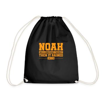 Conspiration Théorie du complot Cadeau - Sac de sport léger - noir - Devant