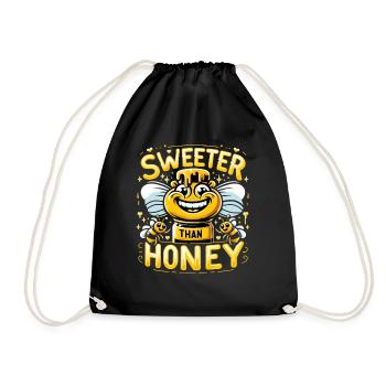 Bee Lovers Beekeepers Naturefriends Beekeepers - Drawstring Bag - black - Front