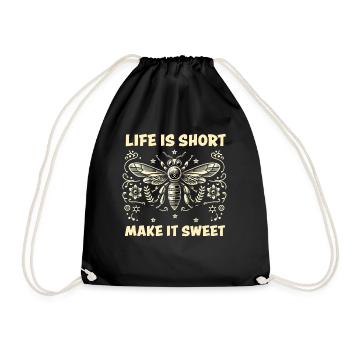 Amoureux des abeilles Apiculteurs Amis de la nature Apiculteurs - Sac de sport léger - noir - Devant