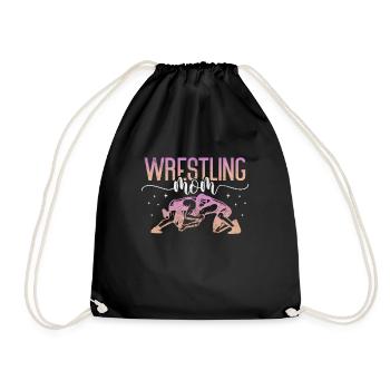 Wrestling - Turnbeutel - Schwarz - Vorne