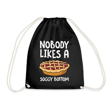 Baker Bakery Bakery Baking Gift - Drawstring Bag - black - Front