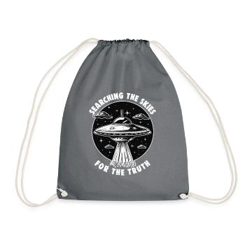 SciFi et extraterrestres extraterrestres et fan d’ovnis - Sac de sport léger - gris - Devant