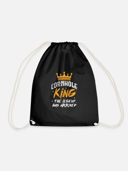 Cornhole - Turnbeutel - Schwarz