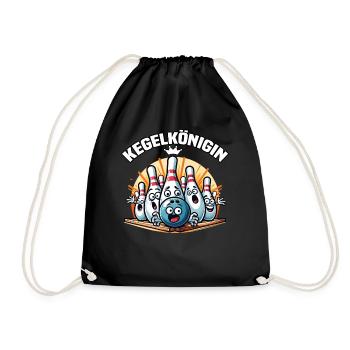 Bowling Queen Bowling Club Design pour le bowling - Sac de sport léger - noir - Devant
