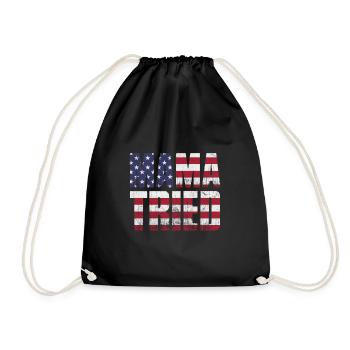 Country - Drawstring Bag - black - Front