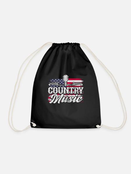Country - Turnbeutel - Schwarz