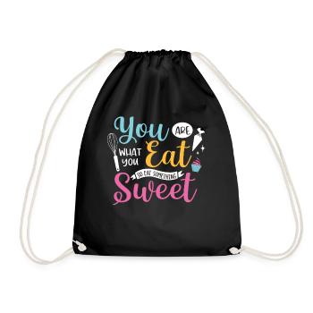 Baker Bakeries Produits de boulangerie Cadeau de cuisson - Sac de sport léger - noir - Devant