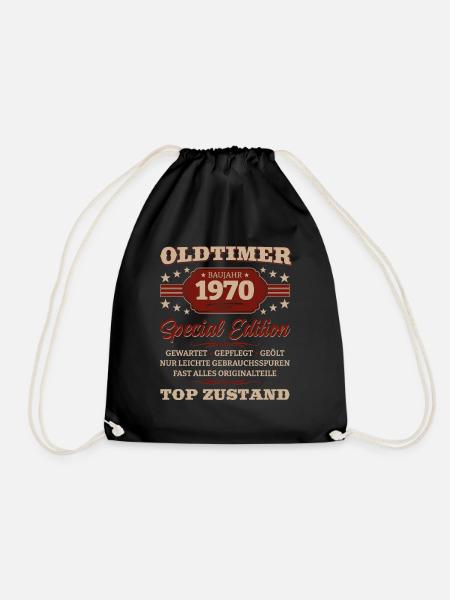 Millésime 1970 Cru 1970 Anniversaire 1970 - Sac de sport léger - noir