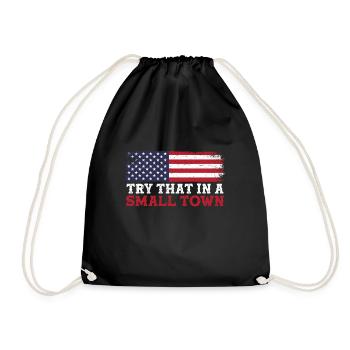 Country Music Country Music Gift - Drawstring Bag - black - Front