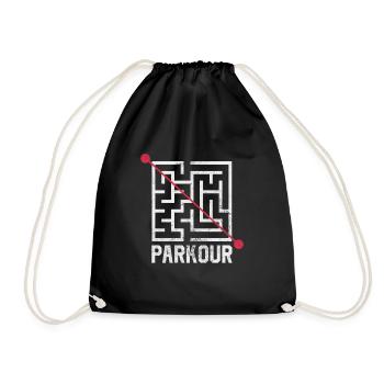 Parkour - Sac de sport léger - noir - Devant