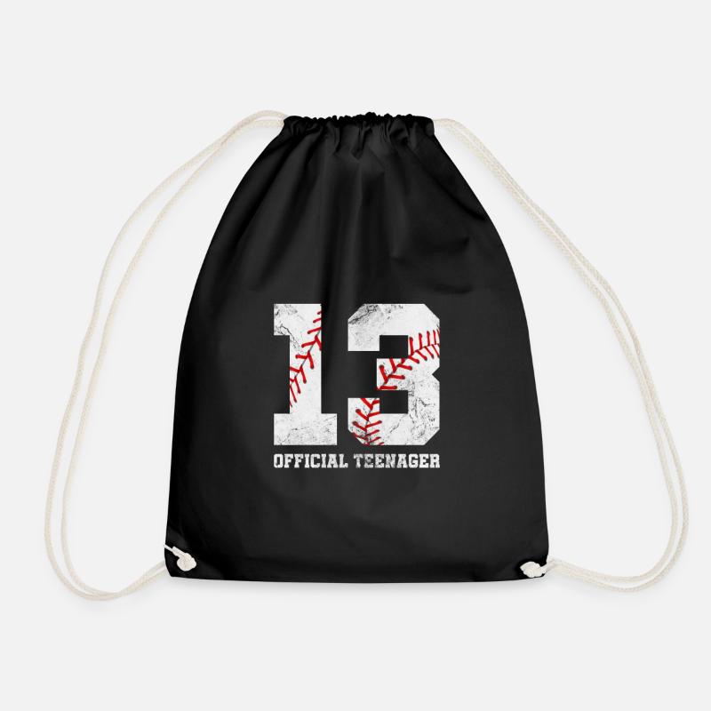 Teenager - Drawstring Bag - black