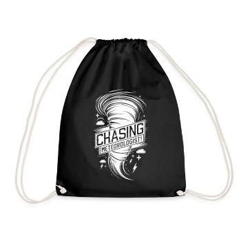 Tornade Twister Chasseur Météorologue - Sac de sport léger - noir - Devant
