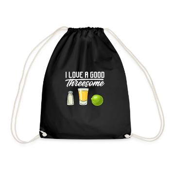Tequila Sunrise Booze Party Mexique Cadeau - Sac de sport léger - noir - Devant