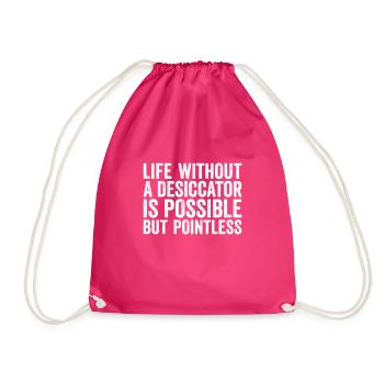 Dessiccateur La durée de vie de l’appareil de laboratoire est possible - Sac de sport léger - fuchsia - Devant