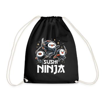 Sushi - Sac de sport léger - noir - Devant