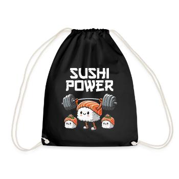 Sushi - Sac de sport léger - noir - Devant