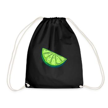 Tequila Sunrise Booze Party Mexico Gift - Drawstring Bag - black - Front