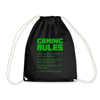 Jeux de société Jeux de société Jeux de soirée Jeux Cadeau - Sac de sport léger - noir - Devant