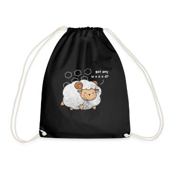 Board game - Drawstring Bag - black - Front