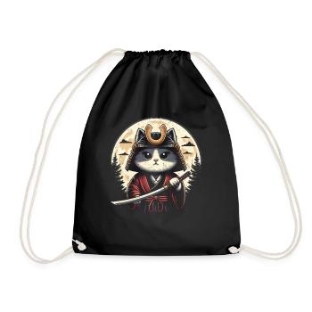 Samouraï - Sac de sport léger - noir - Devant