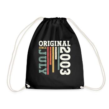 21ème Anniversaire Légende 2003 Millésime 2003 - Sac de sport léger - noir - Devant