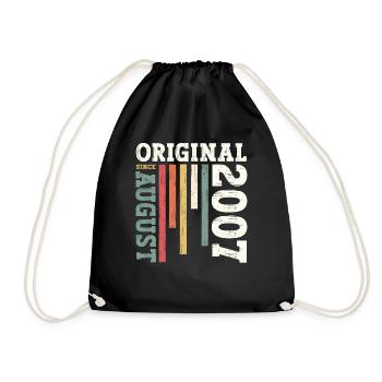 17ème Anniversaire Original Août 2007 Millésime 2007 - Sac de sport léger - noir - Devant