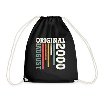 24ème Anniversaire Original Août 2000 Millésime 2000 - Sac de sport léger - noir - Devant