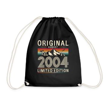 20ème Anniversaire Original Août 2004 Millésime 2004 - Sac de sport léger - noir - Devant