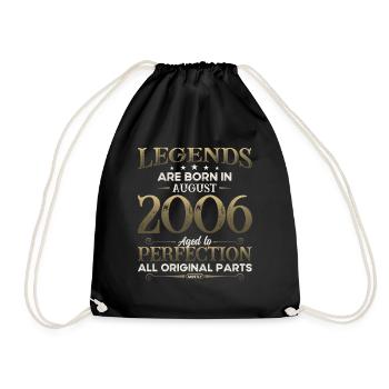 18ème anniversaire Original Août 2006 Millésime 2006 - Sac de sport léger - noir - Devant