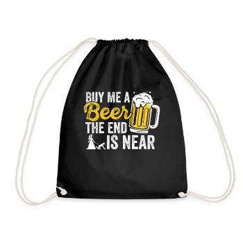 Enterrement de vie de jeune fille et de jeune fille - Sac de sport léger - noir - Devant